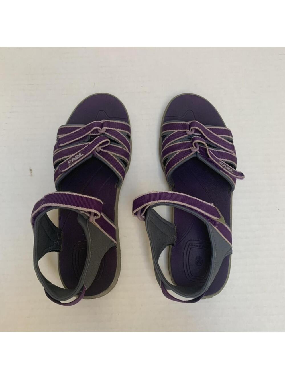 Teva Size 6 Tirra Sport Sandals Purple and Gray